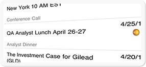 View Events